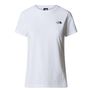 Koszulka damska The North Face Simple Dome 0A87NHFN41 - biała