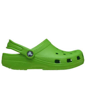 Klapki młodzieżowe Crocs Classic Clog 206991-30T - zielone