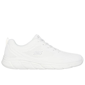 Buty damskie Skechers Bobs Sport B Flex LO Cool Ease 117715W - białe