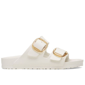 Klapki damskie Birkenstock Arizona Big Buckle 1029651 - białe