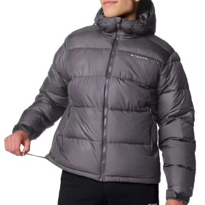 Kurtka męska Columbia Pike Lake II Hooded 2050931025 - szara