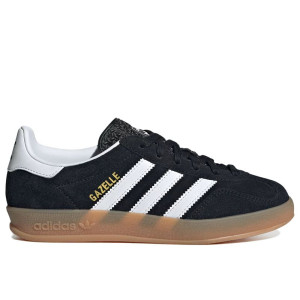 Buty młodzieżowe adidas Originals Gazelle Indoor JQ8701 - czarne