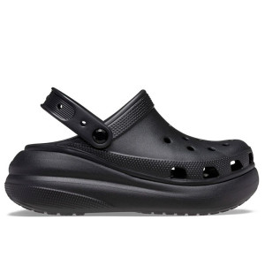 Klapki damskie Crocs Classic Crush Clog 207521-001 - czarne