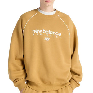 Bluza męska New Balance MT61U4JOABG - pomarańczowa