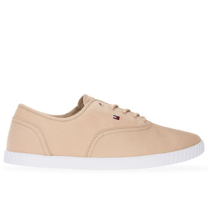 Buty damskie Tommy Hilfiger Canvas Lace Up FW0FW07805-TRY - różowe