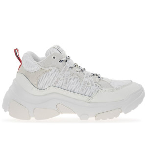 Buty damskie Tommy Jeans Hybrid Runner EN0EN02619-YBL - białe