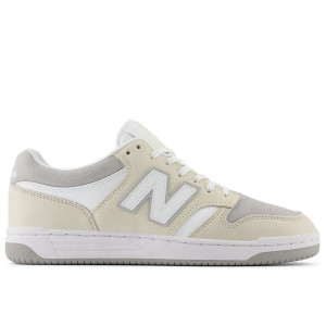 Buty unisex New Balance BB480LGW - beżowe