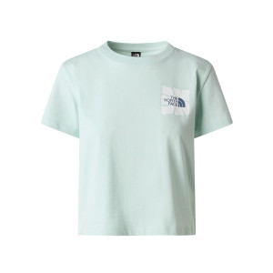 Koszulka damska The North Face Sun 0A8GQSG701 - miętowa