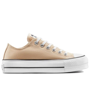 Buty unisex Converse Chuck Taylor All Star Lift Platform A11877C - beżowe