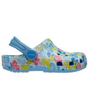 Klapki Crocs Toddler's Disney Stitch Classic Clog 209471-4TB - niebieskie