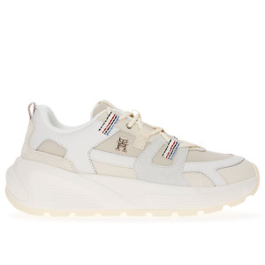 Buty damskie Tommy Hilfiger Chunky Runner FW0FW07674-AEF - beżowe