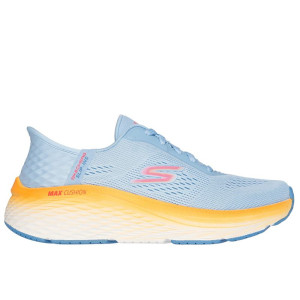Buty damskie Skechers Max Cushioning Elite 2.0 - Solace 129626BLOR - niebieskie