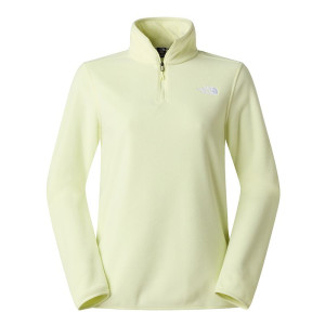Bluza damska The North Face Glacier 1/4 Zip Fleece 0A8D2JG6O1 - żółta