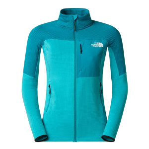 Kurtka damska The North Face Stormgap Power Grid 0A8G325A21 - niebieska