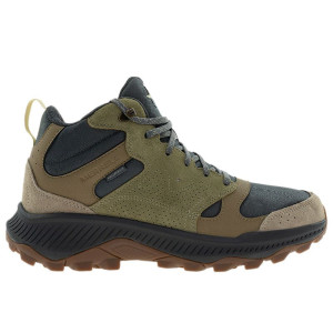 Buty męskie Merrell Tempo Sol Mid Waterproof J038941 - zielone