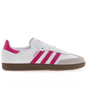 Buty młodzieżowe adidas Originals Samba OG J KK3556 - białe