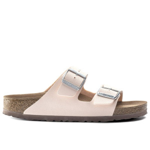Klapki damskie Birkenstock Arizona Vegan 1019635 - różowe