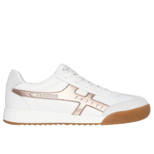 Buty damskie Skechers Zinger Metallic Roads 177500WTRG - białe