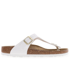 Japonki damskie Birkenstock Gizeh BF 1005300 - białe