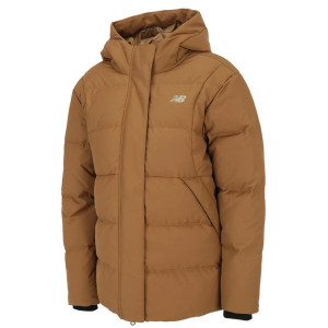 Kurtka New Balance WJ34315WOI - brązowa