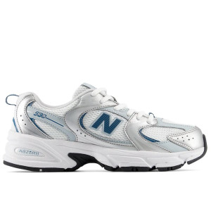 Buty młodzieżowe New Balance G5305TJ - srebrne