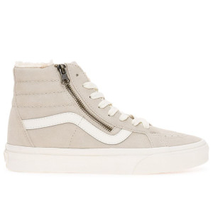 Buty Vans Sk8-Hi Reissue Side Zip VN0007NZBLL1  - beżowe