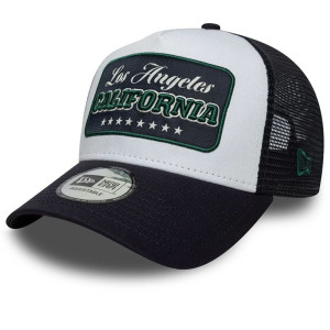 Czapka męska New Era Location Patch 9FORTY A-Frame Trucker 60771857 - granatowa