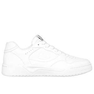 Buty Skechers Koopa Court Volley Low Varsity 183240WHT - białe