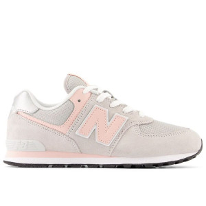 Buty młodzieżowe New Balance GC574EVK - beżowe