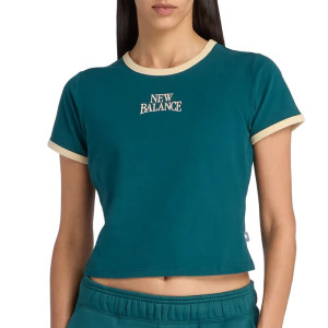 Koszulka damska New Balance WT61Y33QAAV - zielona