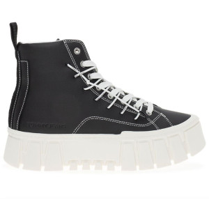 Buty damskie Tommy Jeans TJW Platform MC EN0EN02498-BDS - czarne
