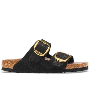 Klapki damskie Birkenstock Arizona Big Buckle 1032881 - czarne