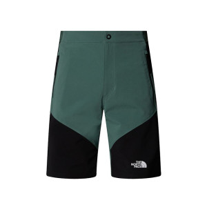 Spodenki męskie The North Face Felik 0A825XLFW1 - zielono-czarne