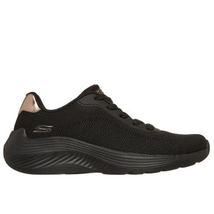 Buty damskie Skechers Bobs Sport Squad Waves Current Look 117679BBK - czarne