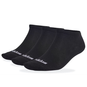 Skarpetki adidas Sportswear Thin Linear Low-Cut 3-Pairs IC1299 - czarne