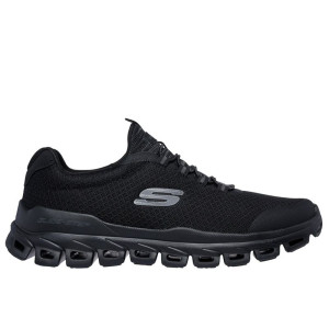 Buty męskie Skechers Glide-Step Sylo 233012BBK - czarne