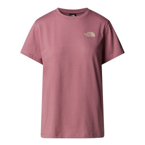 Koszulka damska The North Face Redbox 0A87NKFA71 - różowa