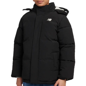 Kurtka dziecięca New Balance LAKB0287BK - czarna