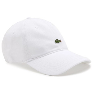 Czapka dla każdego Lacoste Caps And Hats RK0491-001 - biała