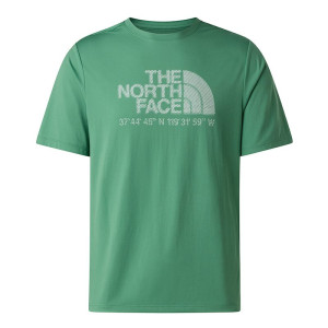 Koszulka męska The North Face 24/7 0A8BEJG571 - zielona