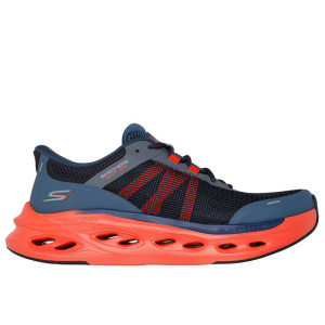 Buty męskie Skechers Slip-ins: Max Cushioning Glide-Step Aberdeen 220422NVOR - granatowe