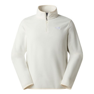 Bluza męska The North Face Glacier 1/4 Zip Fleece 0A8D0QQLI1 - biała