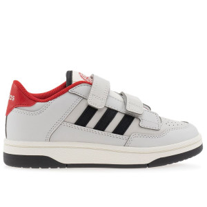Buty dziecięce adidas Rapid Court CF C JS0636 - szare