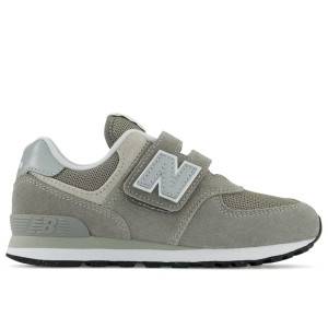 Buty dziecięce New Balance PV574EVG - szare