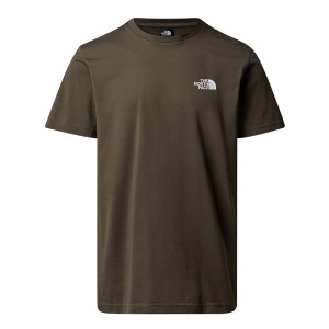 Koszulka męska The North Face Simple Dome 0A87NG21L1 - zielona