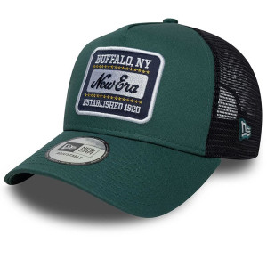 Czapka męska New Era Patch 9FORTY A-Frame Trucker 60771792 - zielona