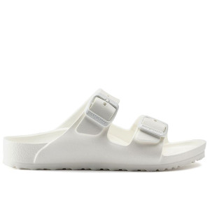 Klapki dziecięce Birkenstock Arizona 1018941 - białe