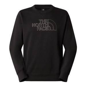 Bluza męska The North Face Drew Peak Light 0A8C1CW9O1 - czarna