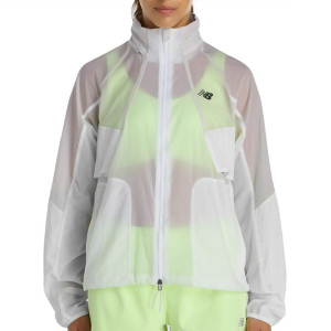 Kurtka damska New Balance WJ61J326GYM - szara
