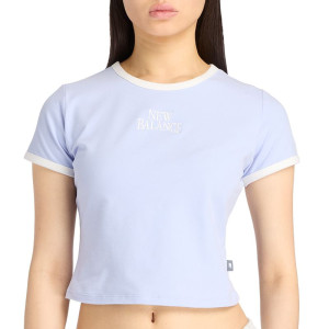 Koszulka damska New Balance WT61Y33QDYK - fioletowa